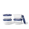 Dura Living® 8pc (Set of 4) 1 Cup Size Glass Food Round Storage Set - 3 of 4