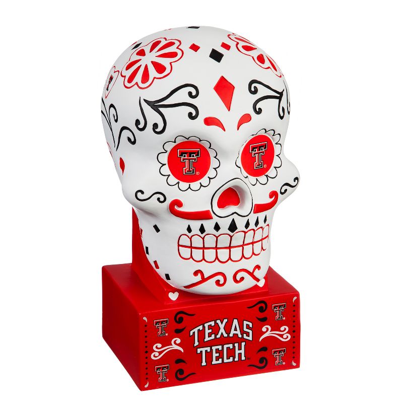 Evergreen Texas Tech, Sugar Skull Statue, 1 of 4