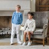 Hope & Henry Boys' Organic Long Sleeve Rugby Shirt, Kids - 4 of 4