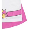 Funstuff Mother's Day Super Hero Mom Toddler Girls' T-Shirt & Cape White & Pink - 4 of 4