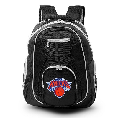 NBA New York Knicks Colored Trim Laptop Backpack