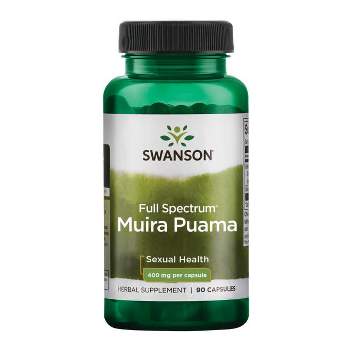 Swanson Herbal Supplements Full Spectrum Muira Puama 400 mg Capsule 90ct