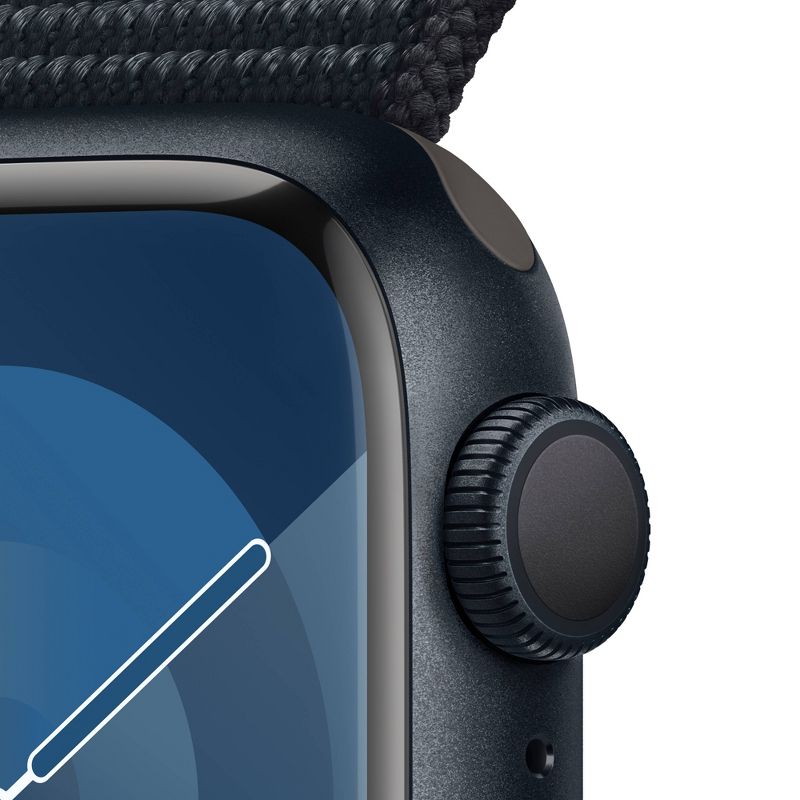 Apple Watch Series 9 GPS Aluminum Case with Sport Loop, 4 of 10