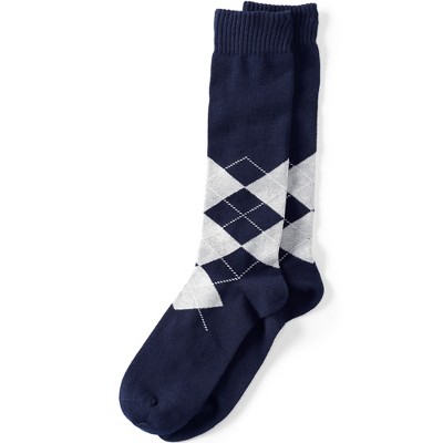 Lands' End Men's Novelty Crew Socks