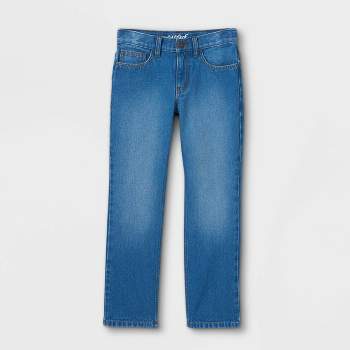 Boys' Super-stretch Slim Fit Jeans - Cat & Jack™ Light Blue 6 : Target