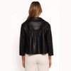 Petal and Pup Evora Faux Leather Button Front Jacket - 3 of 4