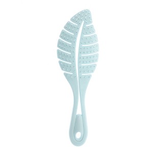 Unique Bargains Durable Leaf Shape Hair Brush 1 Pc - 1 of 3