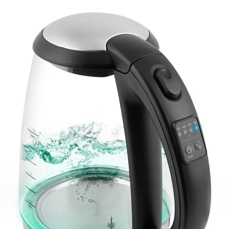Aroma 1.7L Digital Glass Kettle, 5 of 10