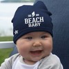 Pavilion Gift Company - Beach - Navy Beanie (0-12 Months) - Hats - 3 of 4
