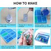 JDICTION Blue Vakoo Domino Molds - Thickened Silicone for Epoxy Resin Casting with Large Capacity Box - 4 of 4