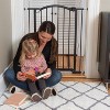 Summer by Ingenuity Extra Tall Decor Safety Gate - Black - 2 of 4