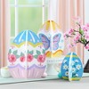 The Lakeside Collection Easter Egg Wood Decor 3 Piece Set - 2 of 2