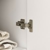 FUFU&GAGA Freestanding Combination Sculptural Look Wardrobe Armoire White - 4 of 4