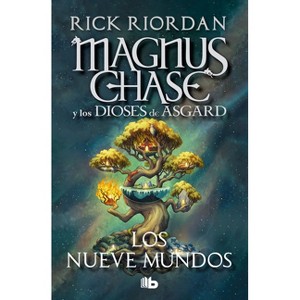 Los Nueve Mundos / 9 from the Nine Worlds - by  Rick Riordan (Paperback) - 1 of 1