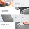 Gruper Thick Yoga Mat Non Slip, Large Size 72" L x 32" W x 0.6" TH, Premium Exercise & Fitness Mat with Carrying Strap and Bag, Workout Mats for Home - 2 of 4
