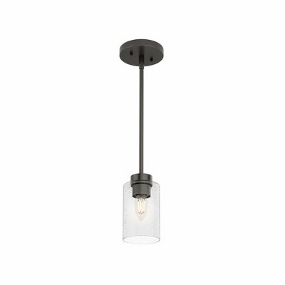 Hunter Fans Hartland 1 - Light Pendant in  Noble Bronze