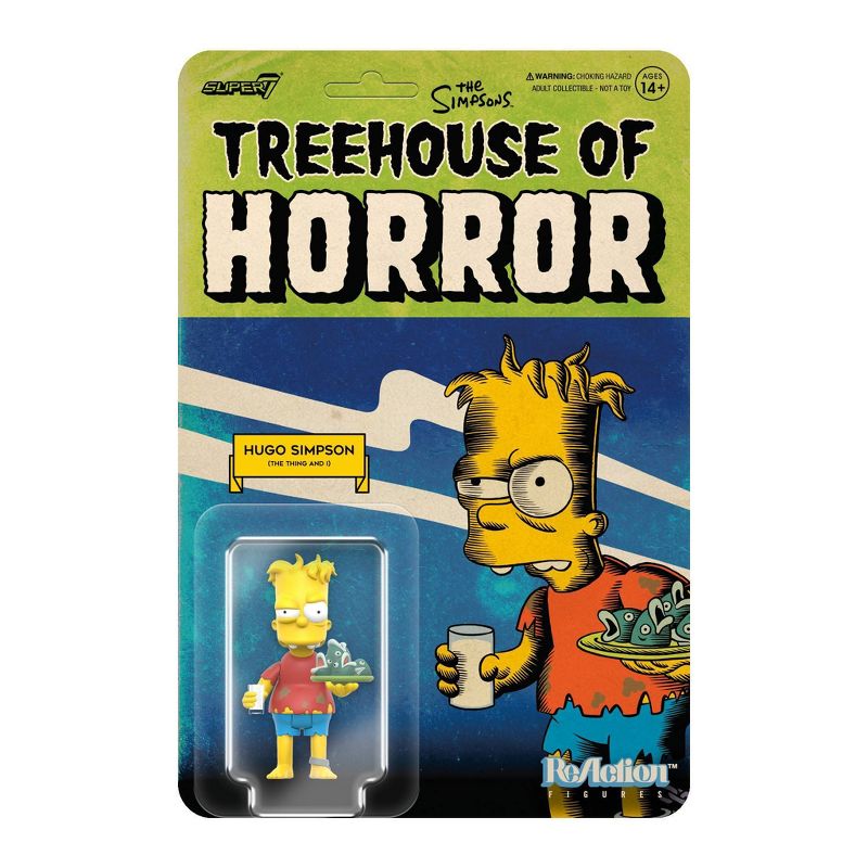 Super 7 The Simpsons ReAction Treehouse of Horror Hugo Simpson Action Figure, 3 of 6