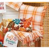 C&F Home Fall Leaves Chain Stitch Small Petite Throw Pillow, 10" x 20" - 2 of 4