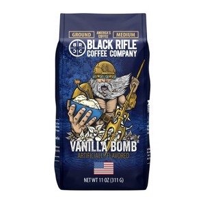 Black Rifle Coffee Company Vanilla Bomb Medium Roast Ground Coffee - 11oz - 1 of 3