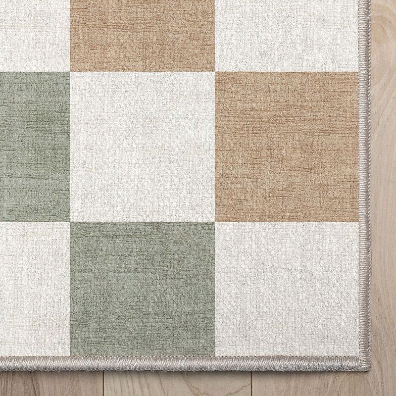Well Woven Apollo Flatwoven Modern Squares Area Rug, 4 of 7