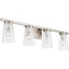 Livex Lighting Cityview 4 - Light Vanity in  Brushed Nickel - 2 of 4