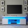 NicBex TV Stand for 65 Inch TV LED Gaming Entertainment Center with Large Side Cabinet Media Console for Living Room, Bedroom - 2 of 4