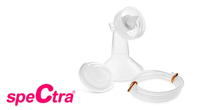Spectra Breast Pump Flange Set - 24mm, 2 of 9, play video