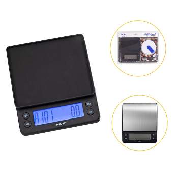 Coffee Gator Coffee And Food Scale – Digital, Multifunctional, Kitchen  Weighing Scales W/ Timer & Large Lcd For Measuring Espresso : Target