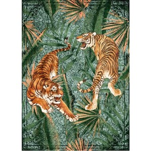 Boho Floral Carpet for Bedroom Bedroom Rug Washable Area Rug - 1 of 1