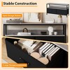55 Inch TV Stand for Living Room, Media Console Featuring Open Shelf, Television Chest with Storage for Bedroom - 4 of 4