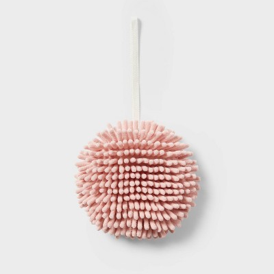 Noodle Round Hand Towel Pink - Room Essentials™