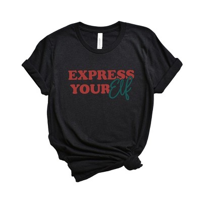 Simply Sage Market Women's Express Your Elf Short Sleeve Graphic Tee