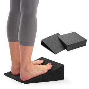OPTP Slant (Pair) - Foam Wedge Incline Slant Boards - Stretching Equipment for Calf and Ankle Rehabilitation - Foot Wedges for Exercise, Achilles - 1 of 4