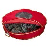 24in Wreath Bag with Window Red - Simplify - 4 of 4