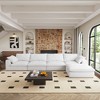 NicBex Couches for Living Room Feather-filled Seat Sofa Couches Comfy Upholstered 1pc Modular Design Sofa - 2 of 4