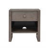 Nightstand, Side Table, Mid Century Modern Nightstand, Solid Wooden Bedside Table With Drawer, Opening Storage Space - 2 of 4