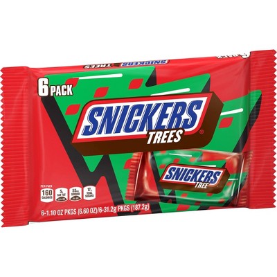 Snickers Holiday Tree - 6.6oz/6ct