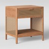 Minsmere Caned Accent Table with Drawer - Opalhouse™ - image 3 of 4