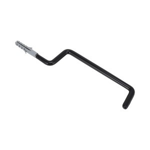 Unique Bargains Garage Storage Hooks with Screws Black 8.15"x1.65" 1 Pc - 1 of 4