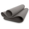 CAP Barbell High Density Yoga Mat with Strap - Gray (3mm) - 4 of 4