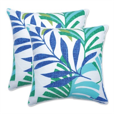 Target Indoor/Outdoor Patio Navy Toss Pillow 2 pk Modern by Dwell Magazine 