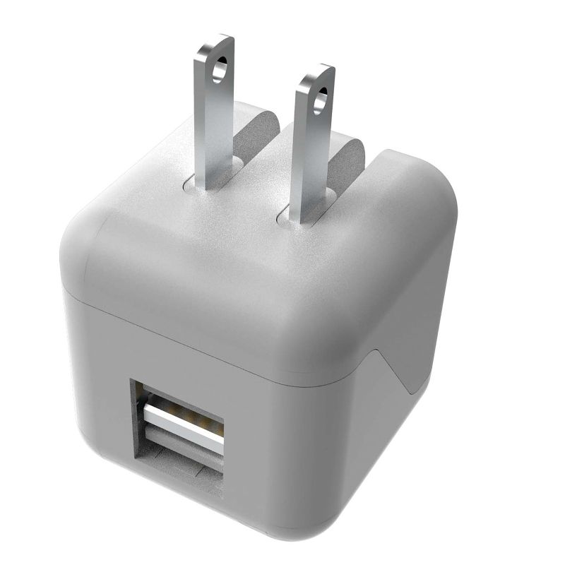 XYST™ 2.4-Amp Dual USB Wall Charger With 4-Ft. Apple® Lightning® Cable, 5 of 8