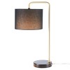 Felton Table Lamp W/ USB Port - 21 Inch Height - TBL7009 - Gold/Black - Safavieh - 2 of 4