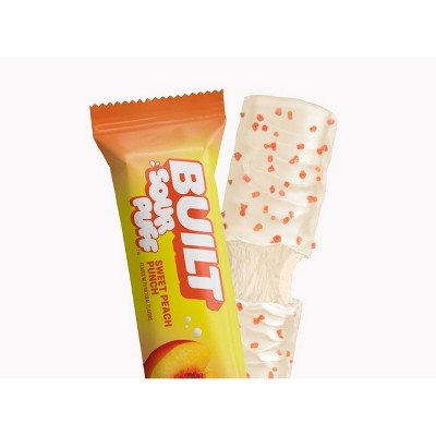 Built Bar Puff Sweet Peach Punch Sour Puff Protein Bar -  16g Protein - 1.45oz
