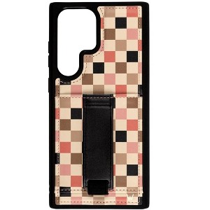 Walli Cases Checkmate by Harmony Beus Phone Case with Wallet and Finger Strap - 1 of 4