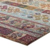 Modway Tribute Nala Distressed Vintage Floral Lattice 8x10 Area Rug - 3 of 4