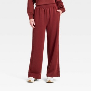 Women's Airy Sleek Lace Detail Track Pants - All In Motion™ - 1 of 4