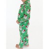 RuffleButts Toddler Gender Neutral Holiday Button Up Pajama Set - 4 of 4