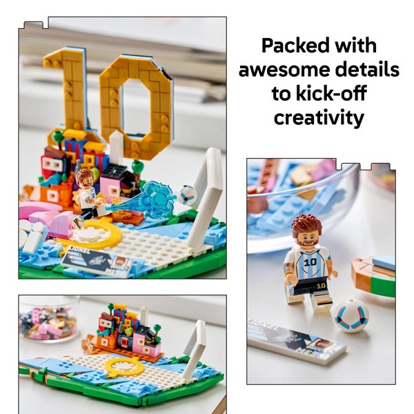 LEGO Editions Lionel Messi – Lo más destacado del fútbol 43011 3