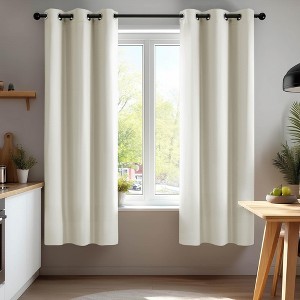 Deconovo Grommet Curtains 2 Panels, Thermal Insulated, 38"W - 1 of 4